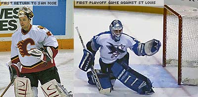 Miikka Kiprusoff playoffs San Jose and Calgary