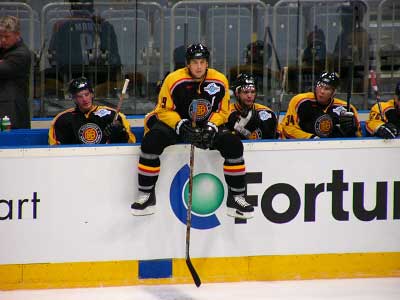 Monty Sturm World Cup hockey photo