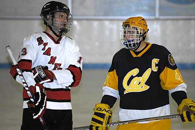 Stanford Cal Berkeley Big freeze hockey