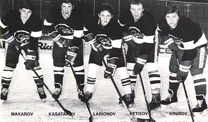 KLM Russian hockey Line