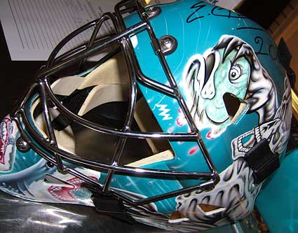 Evgeni Nabokov goalie mask