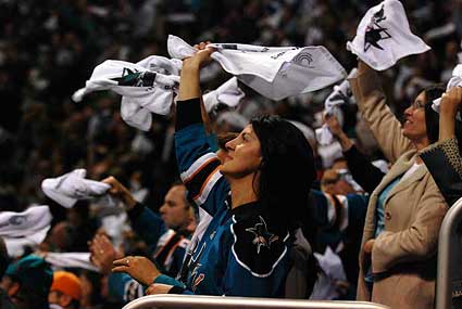 San Jose Sharks Dallas Stars NHL Stanley Cup Playoff photo